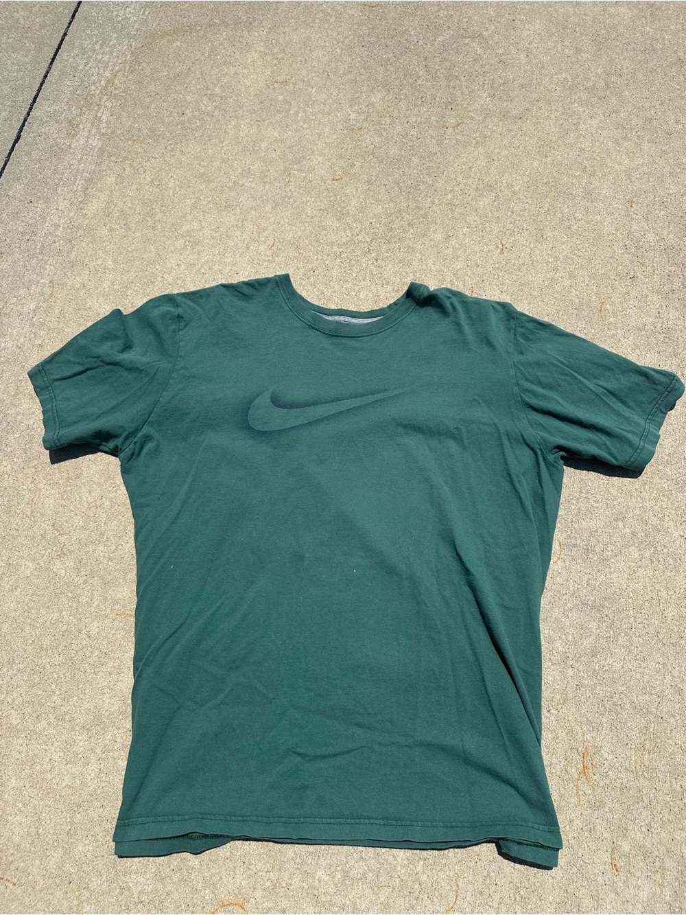 Nike Men’s Forest Green Swoosh Crew Tee